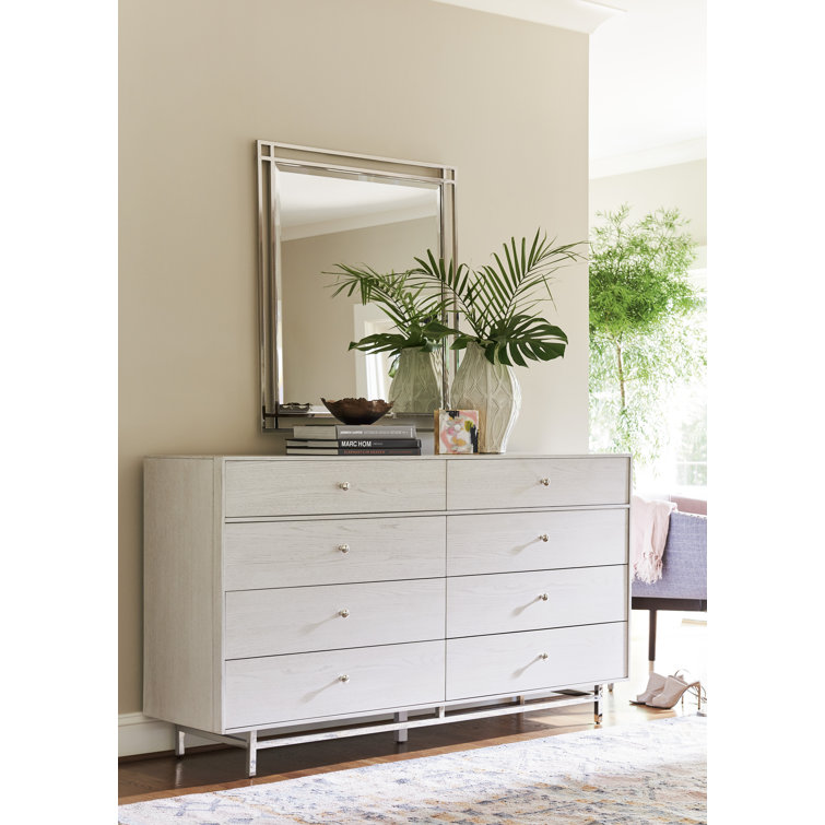 Universal Furniture Axiom Metal Rectangle Wall Mirror Wayfair